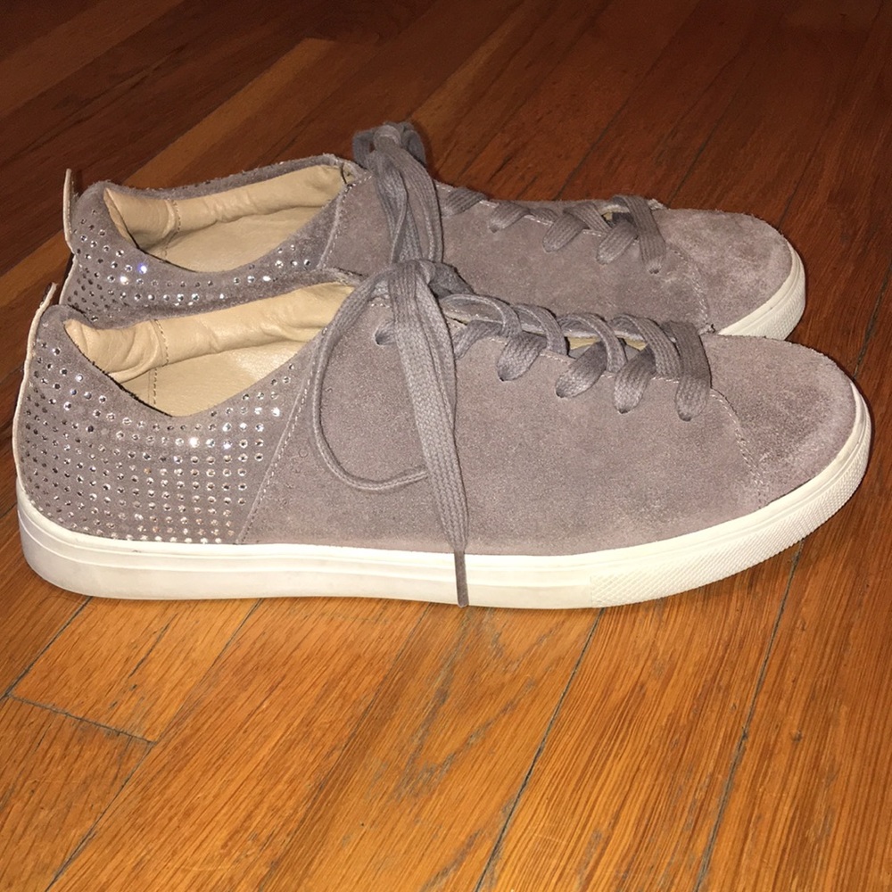 Sketchers Embellished Suede Shoes